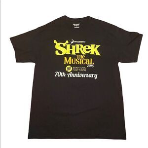 2015 Shrek Play Broadway T-shirt Size Large #disney #pixar #newyork #art